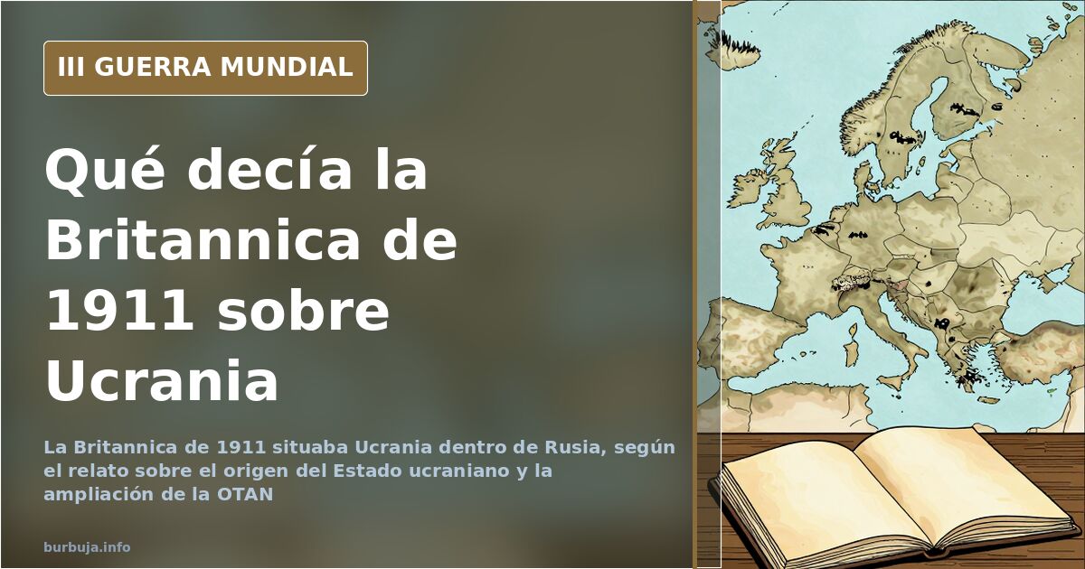 1911 Britannica Claim on Ukraine Origins