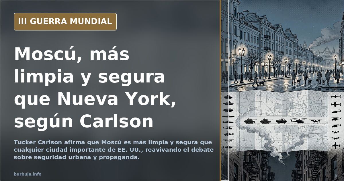 Silueta de la Plaza Roja de Moscú con la catedral de San Basilio, contraste con rascacielos de Nueva York
