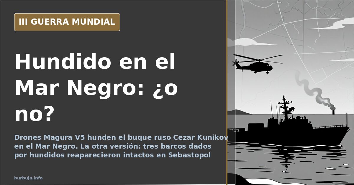 El «Cezar Kunikov» y el fin de los grandes buques de guerra