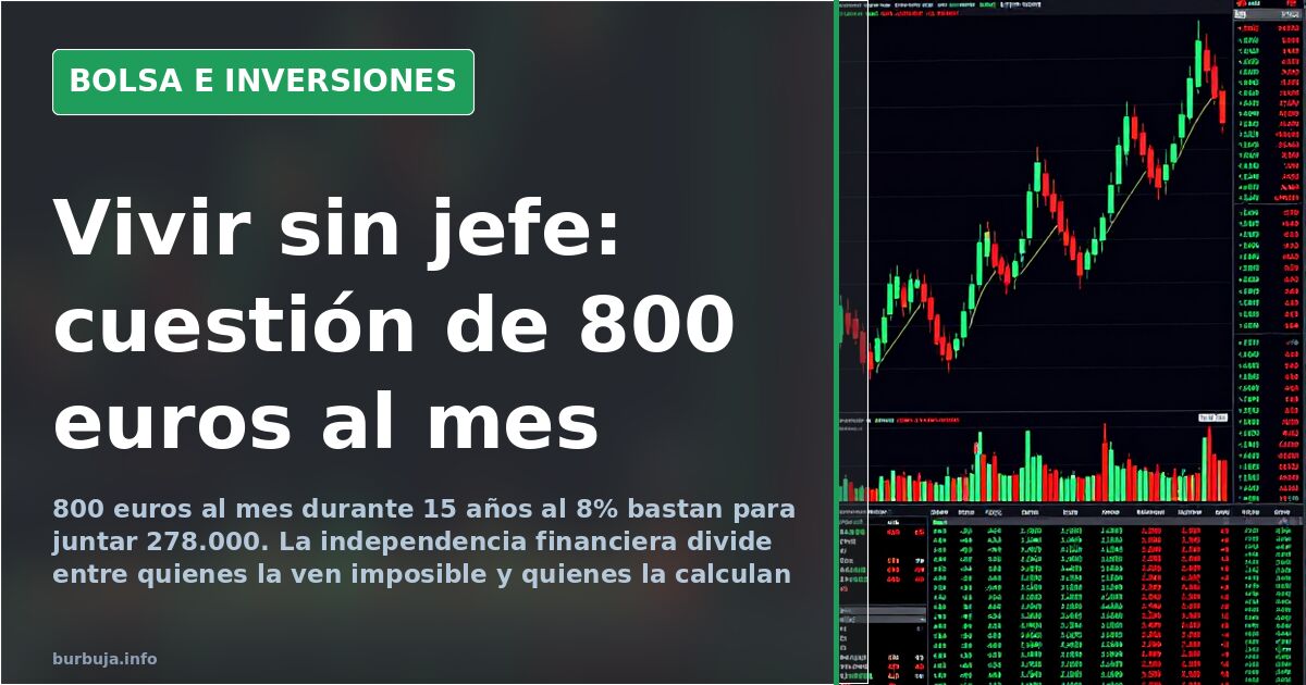 Financial Independence: A 500-Euro Monthly Dream or Deception?