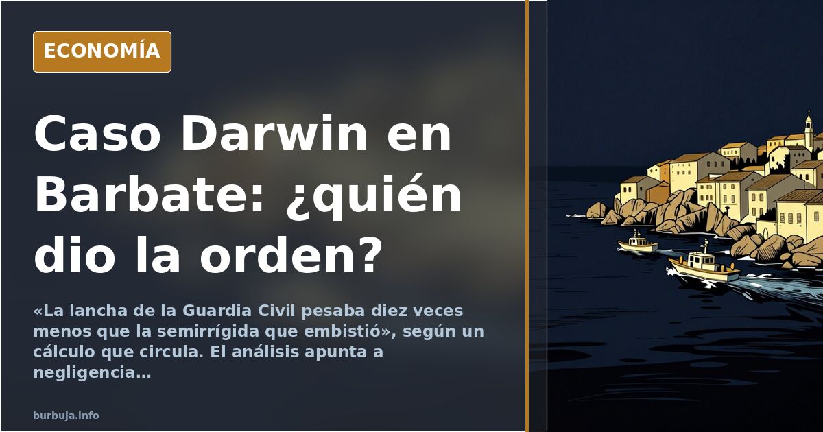 Caso Darwin en Barbate: la negligencia que nadie asume