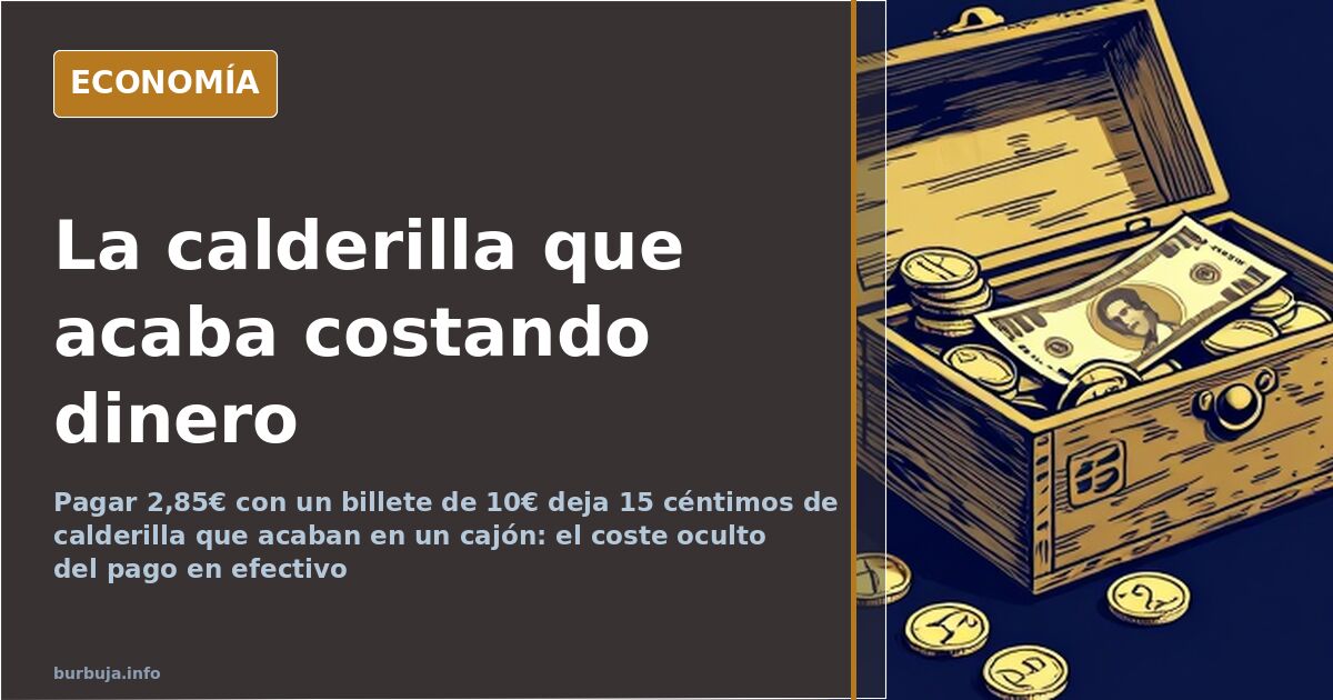 El coste oculto de la calderilla: comisiones por ingresar monedas