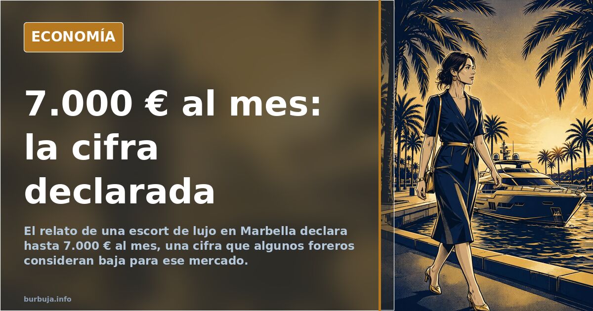 Dagmara Wozniak: 7.000 € al mes como escort de lujo en Marbella