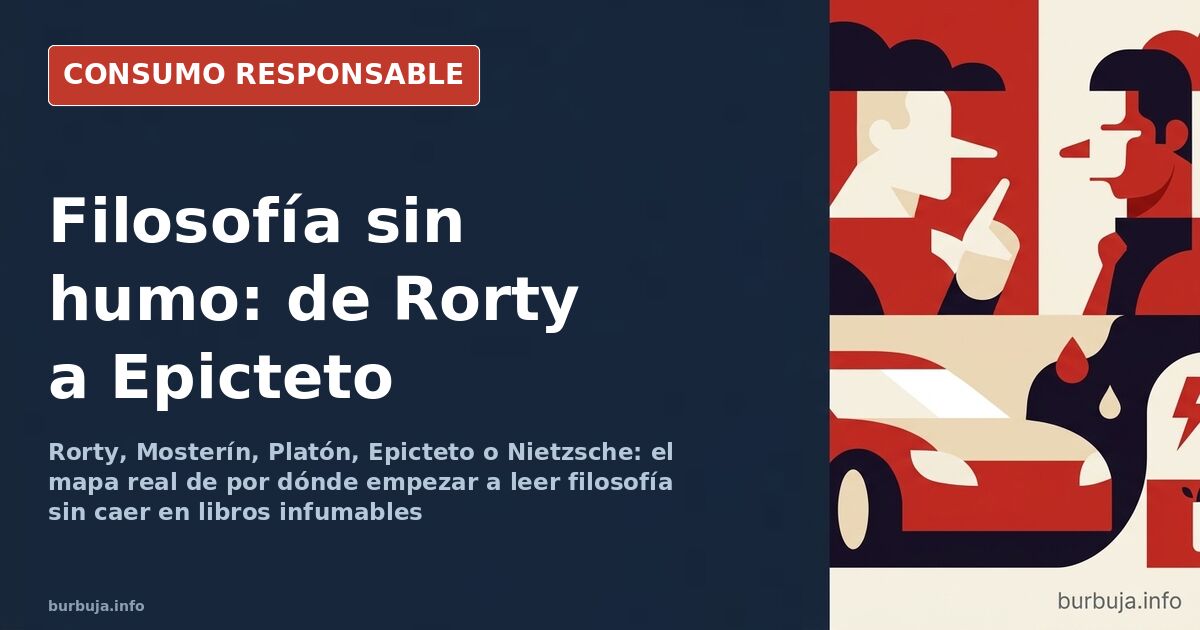 Pila de libros de filosofía abiertos sobre una mesa con las obras de Platón, Séneca y Epicteto