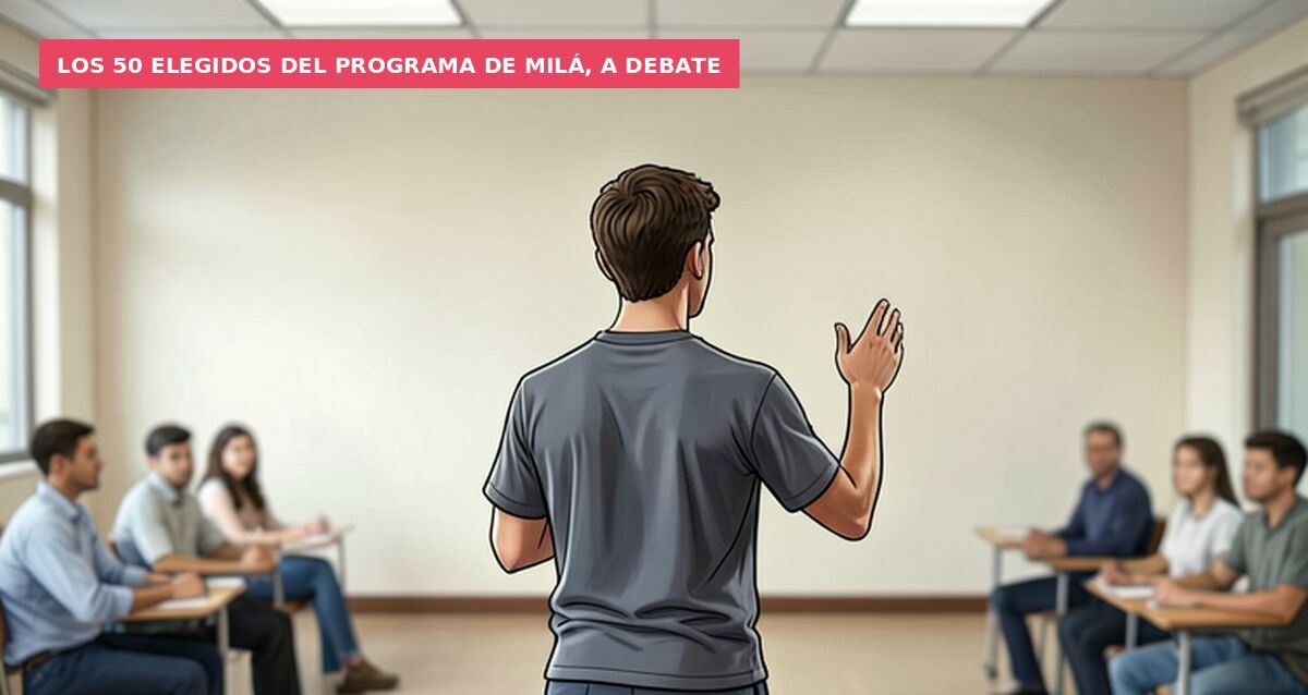 Los 50 elegidos del programa de Milá, a debate