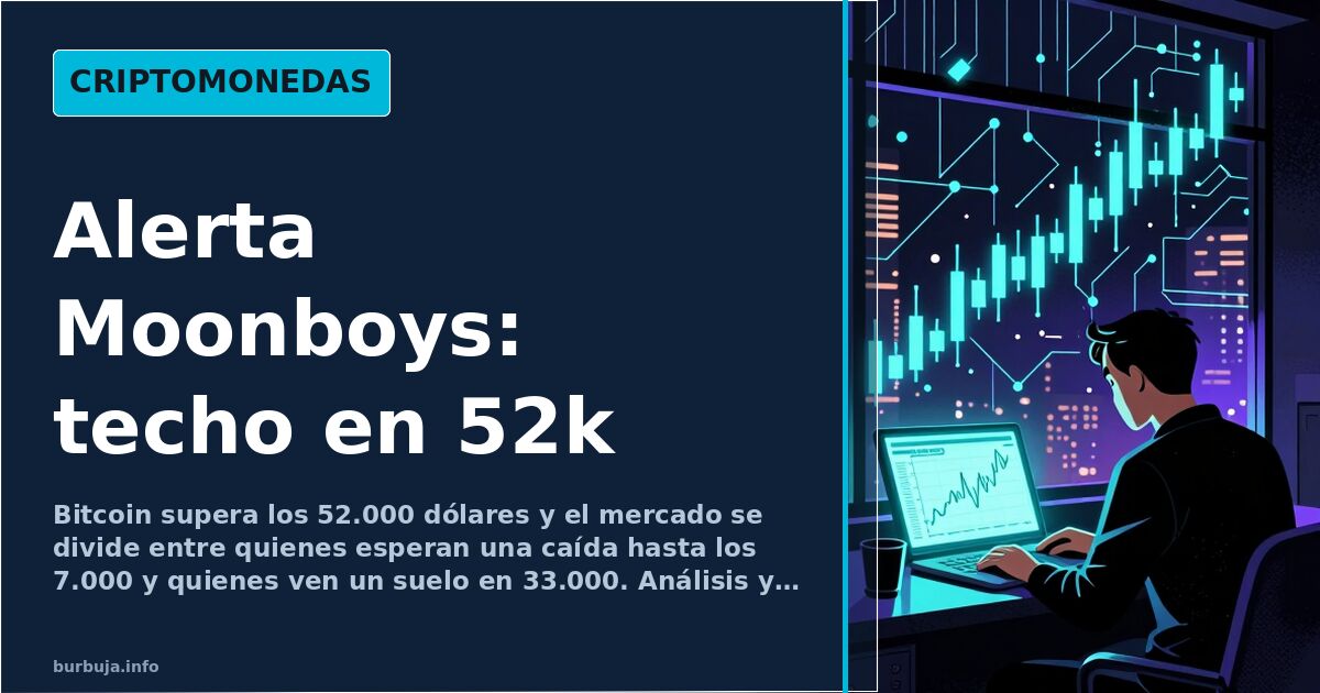 Ilustración digital de una red blockchain con nodos y circuitos en tonos cian y violeta sobre fondo oscuro