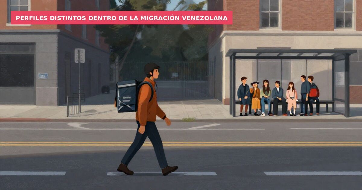 Perfiles distintos dentro de la migración venezolana