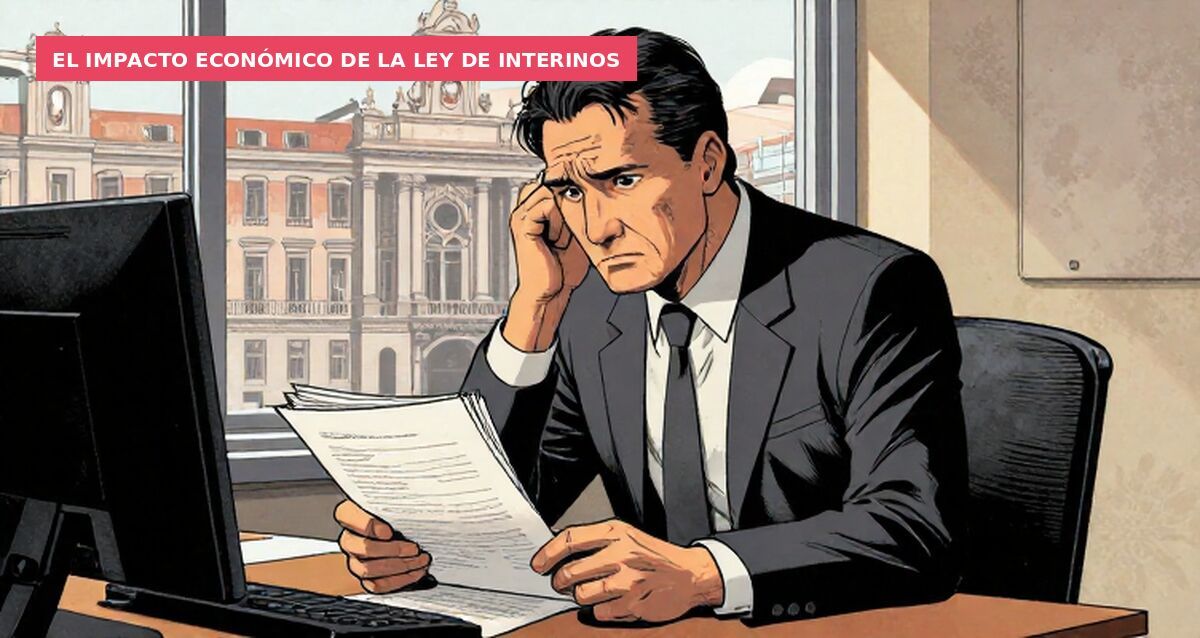 El impacto económico de la ley de interinos