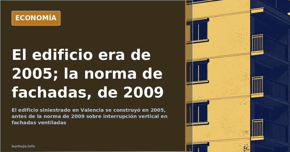 Fachada de un edificio de viviendas con paneles compuestos de aluminio