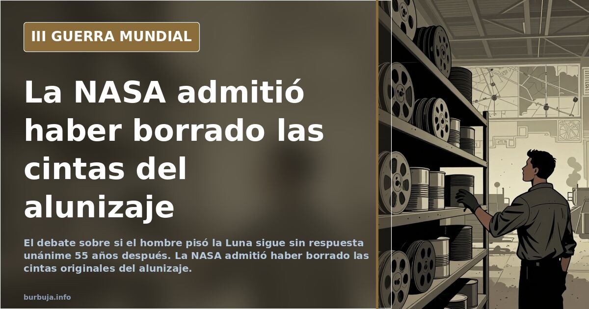 El alunizaje, 55 años después: un debate que no muere