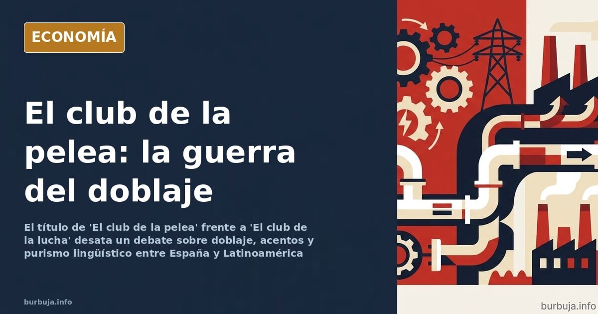 Ilustración editorial de una claqueta de cine partida en dos mitades con los títulos 'El club de la lucha' y 'El club de la p