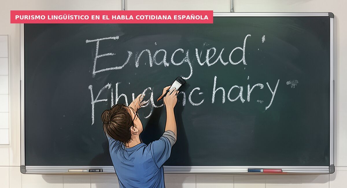Purismo lingüístico en el habla cotidiana española