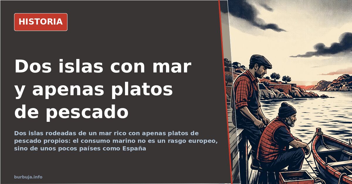 Plato de fish and chips envuelto en papel sobre mostrador de puerto, símbolo de la gastronomía marinera británica