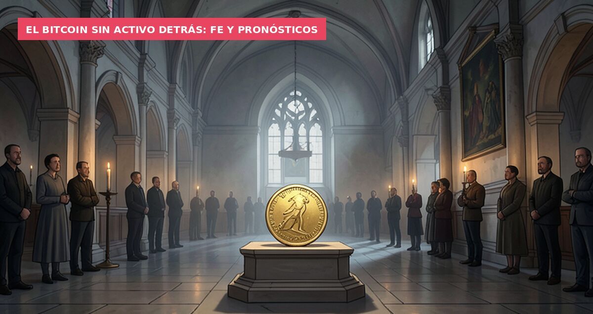 El bitcoin sin activo detrás: fe y pronósticos