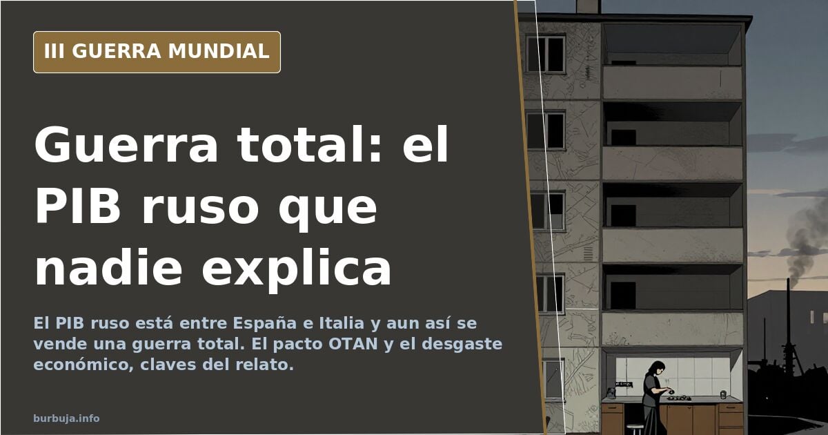 Debate en foro: la guerra total y el PIB ruso