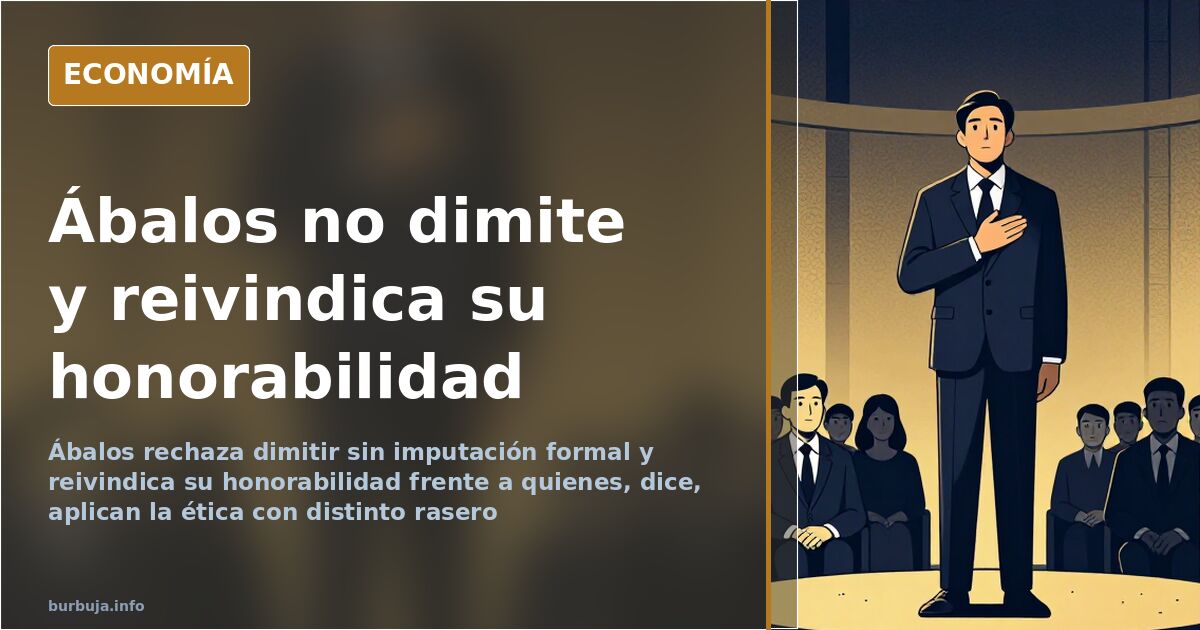 Ábalos se atrinchera en el acta: no dimite sin imputación