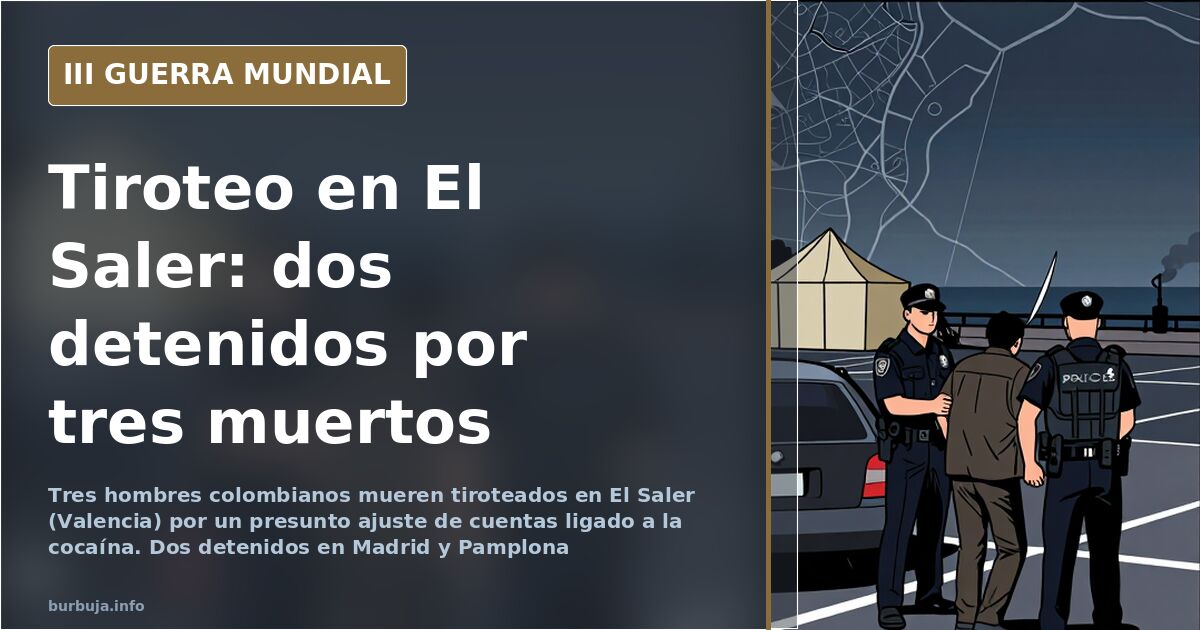 Zona de aparcamiento junto al entorno natural de El Saler acordonada tras el tiroteo en el que murieron tres personas