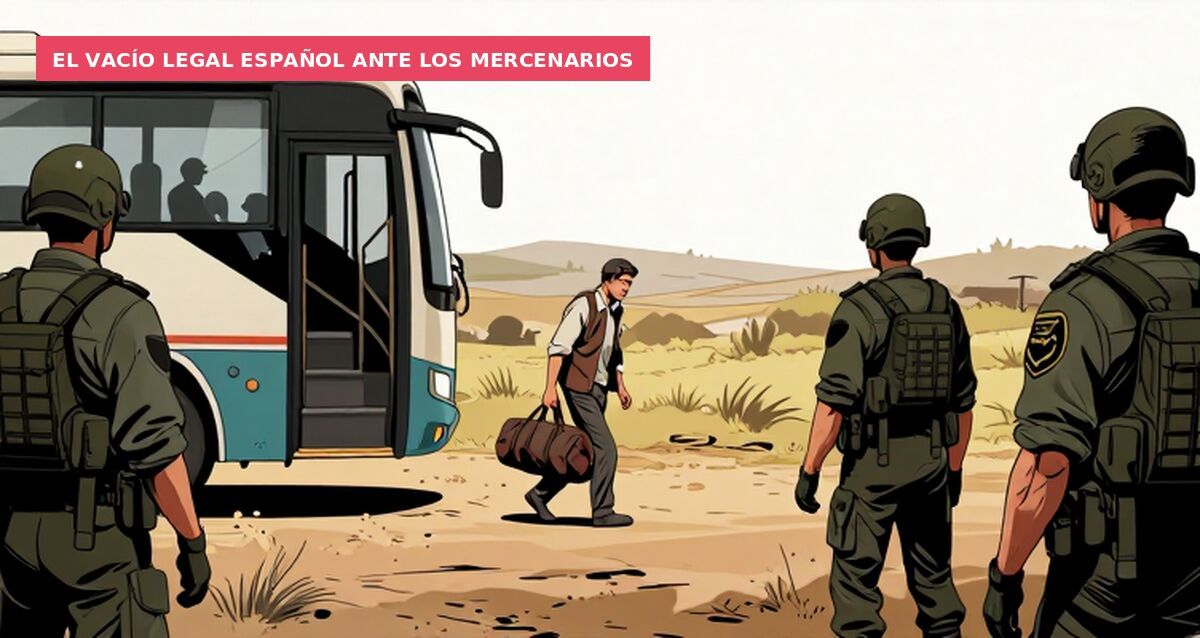 El vacío legal español ante los mercenarios