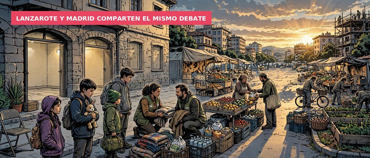 Lanzarote y Madrid comparten el mismo debate