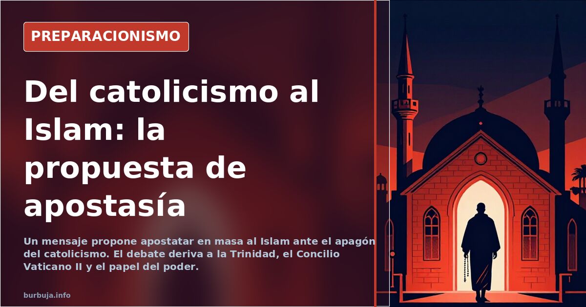 Interior de una iglesia católica con bancos vacíos y luz tenue, imagen del declive de la práctica religiosa