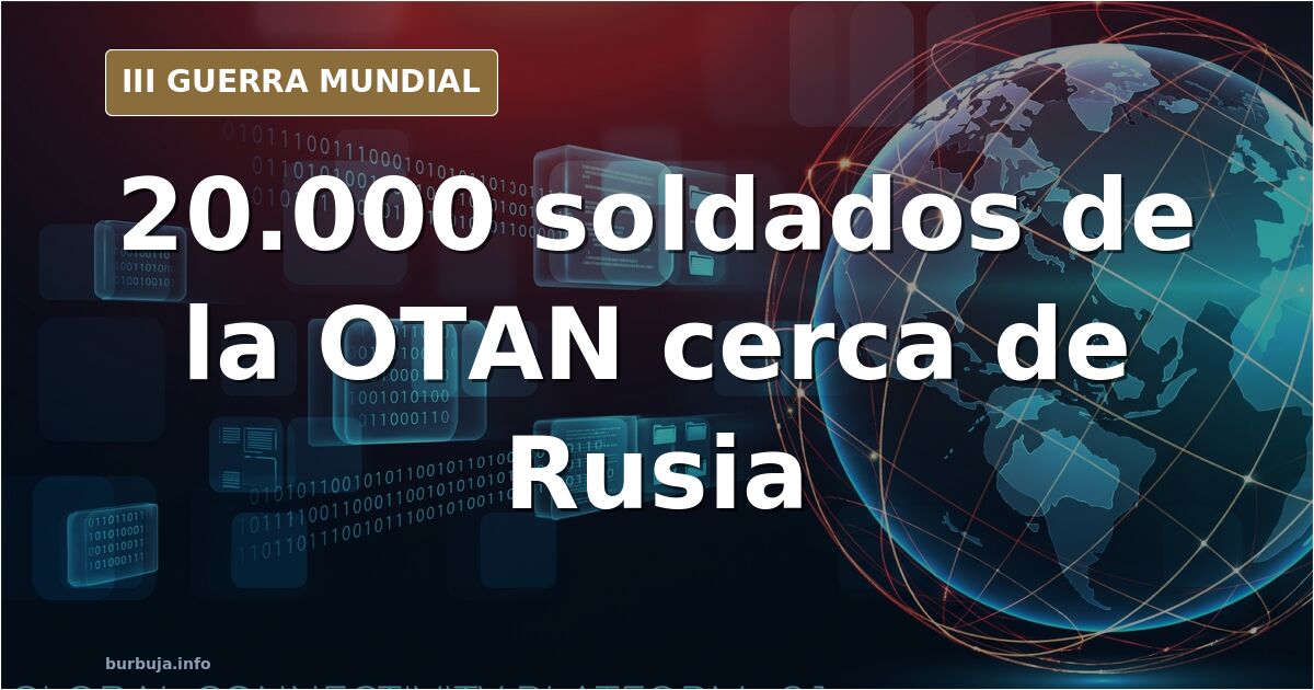 20.000 soldados de 13 países maniobran cerca de Rusia