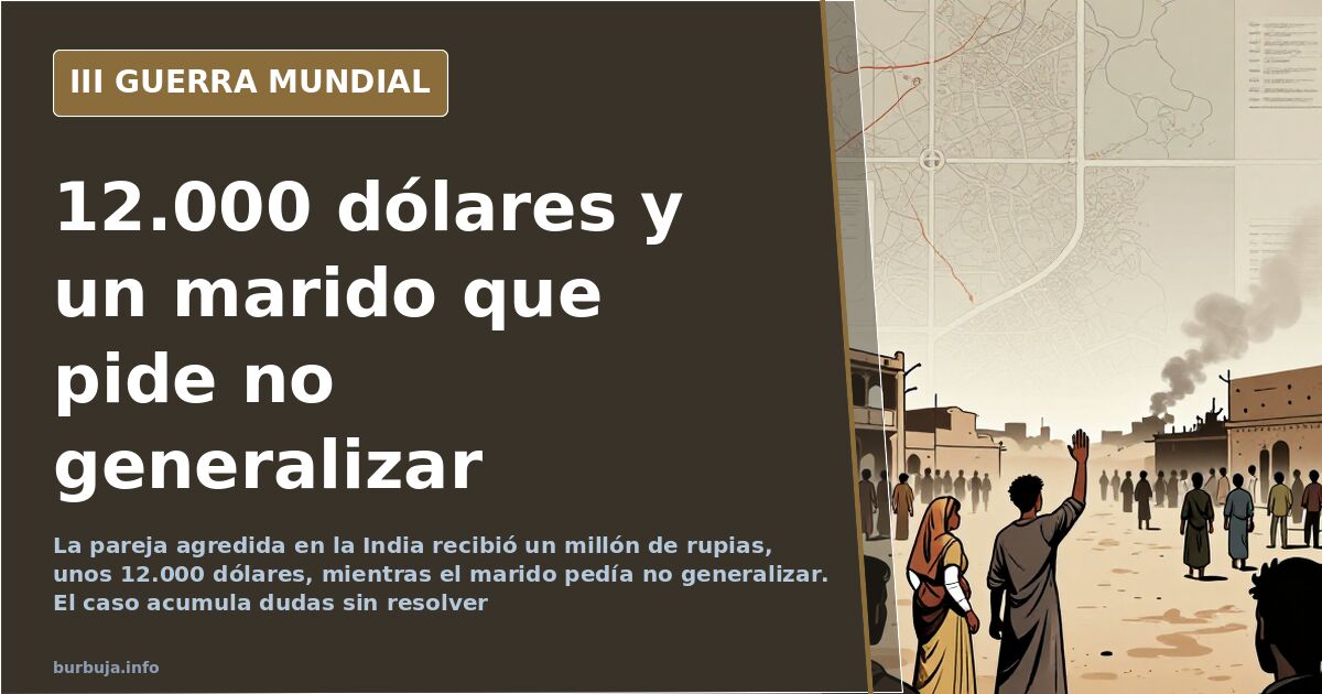 Ilustración documental de una carretera rural en la India con una motocicleta y un mapa desaturado de la región de Jharkhand