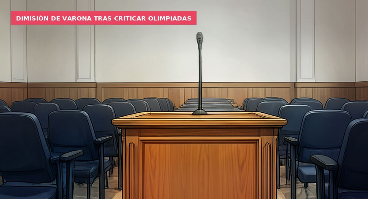 Dimisión de Varona tras criticar olimpiadas