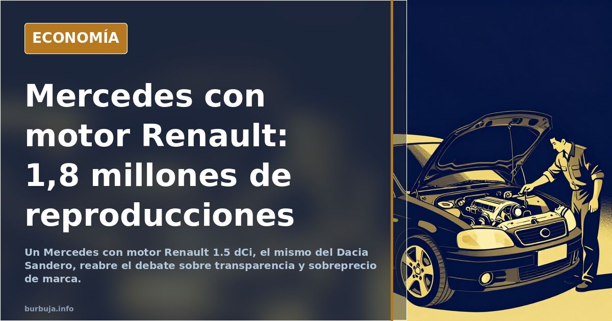 Taller, Mercedes y motor Renault: lo que esconde la estrellita