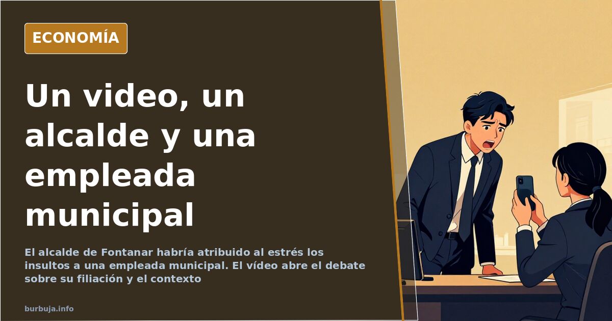 Alcalde de Fontanar achaca al estrés los insultos a una empleada