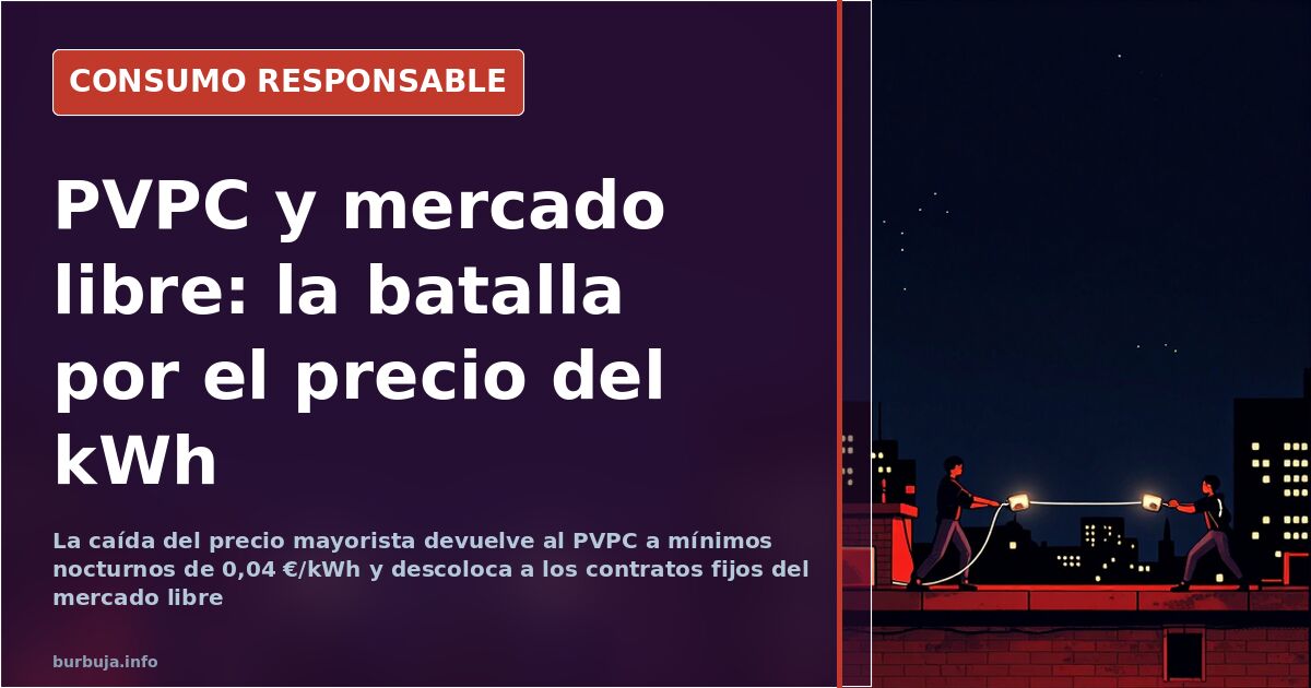 Factura de la luz y contador eléctrico, símbolo de la batalla entre el PVPC y el mercado libre por el precio del kWh
