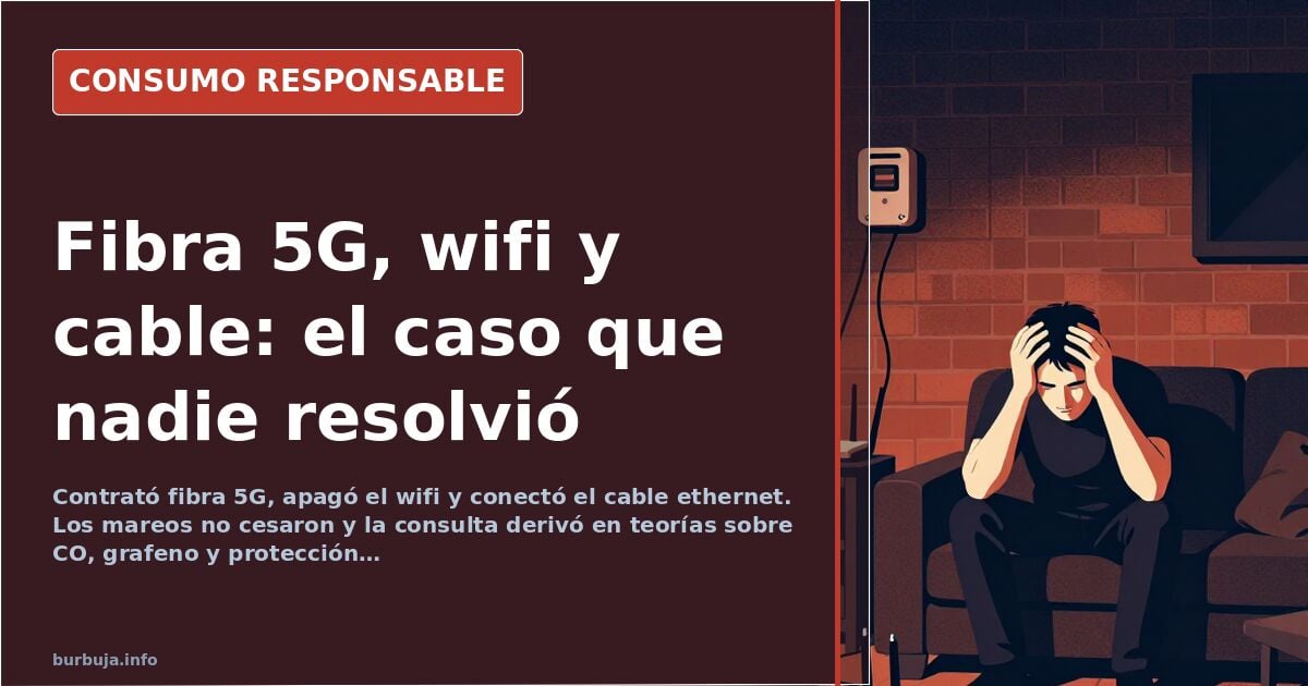 5G Fiber, Wi-Fi, and Ethernet Cable: Electromagnetic Sensitivity Case