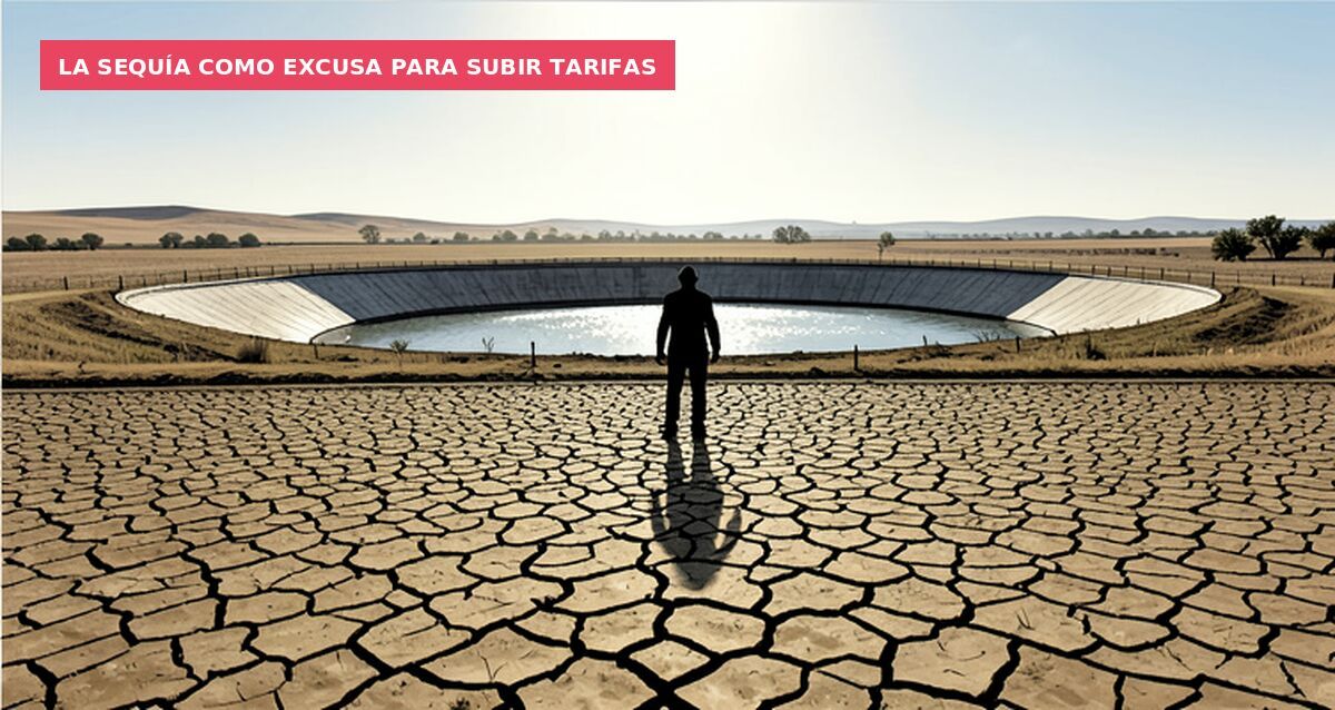 La sequía como excusa para subir tarifas