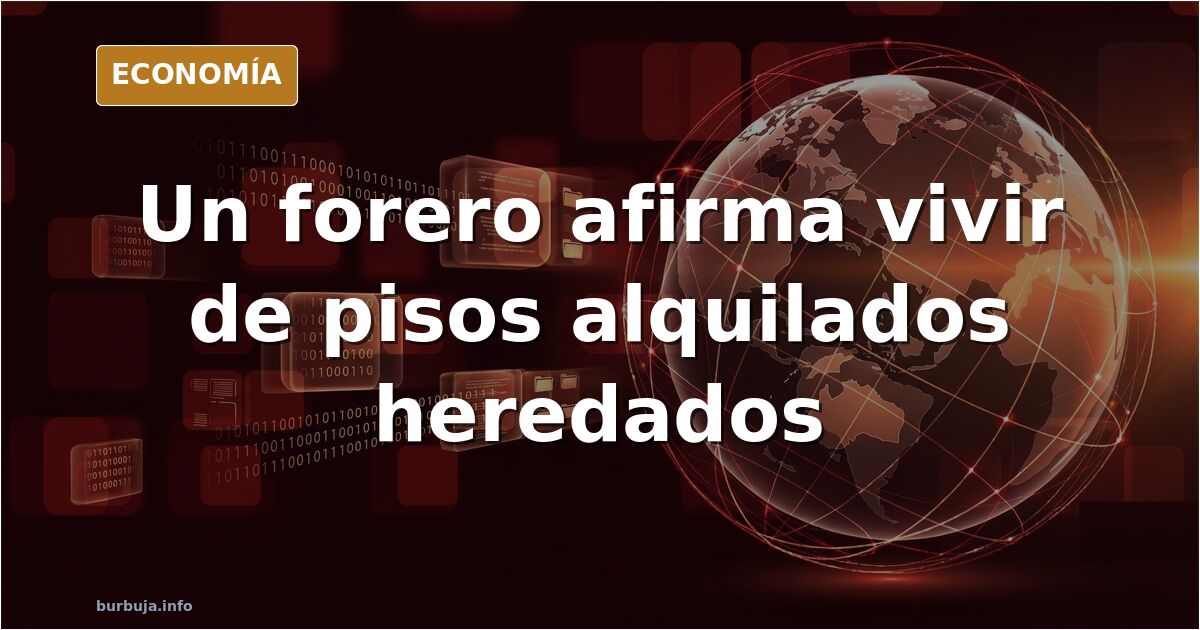 Ilustración editorial de un edificio de viviendas en alquiler con llaves y contratos, símbolo del patrimonio inmobiliario her