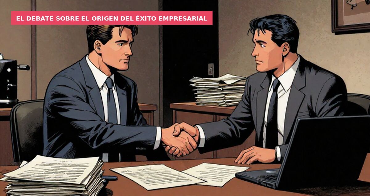 El debate sobre el origen del éxito empresarial