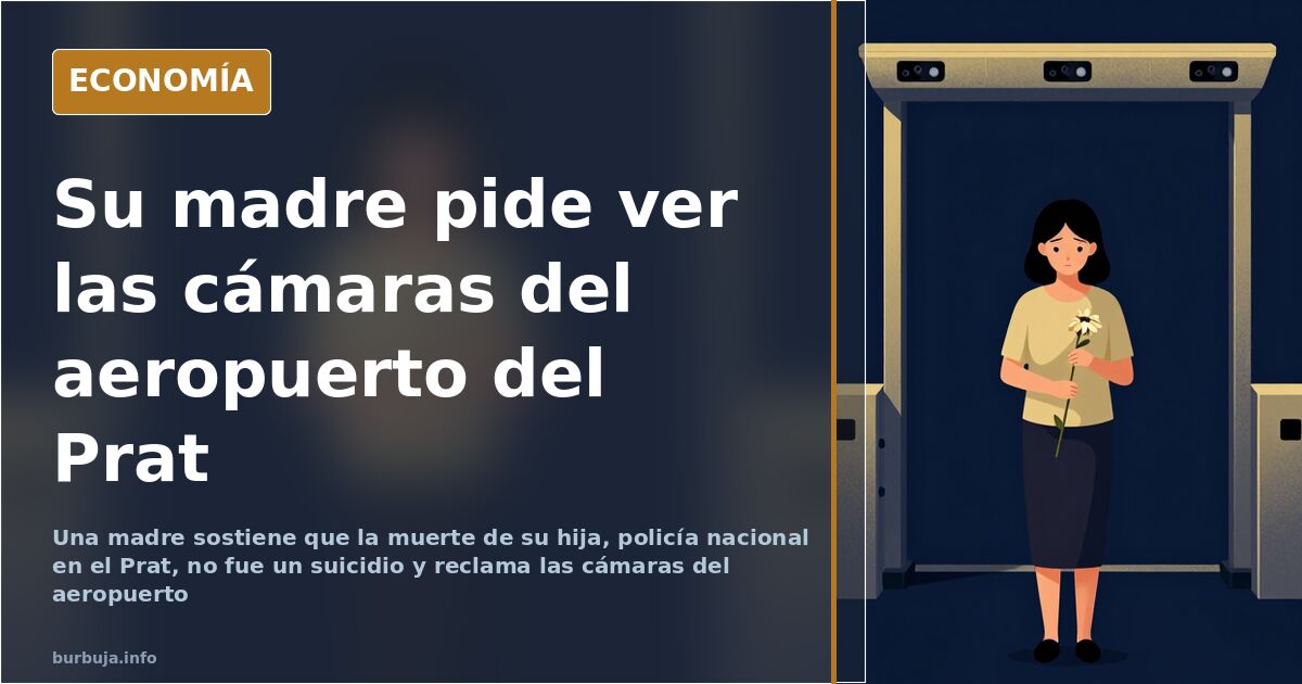 Vista del aparcamiento del aeropuerto de El Prat, lugar donde apareció muerta una policía nacional en 2022