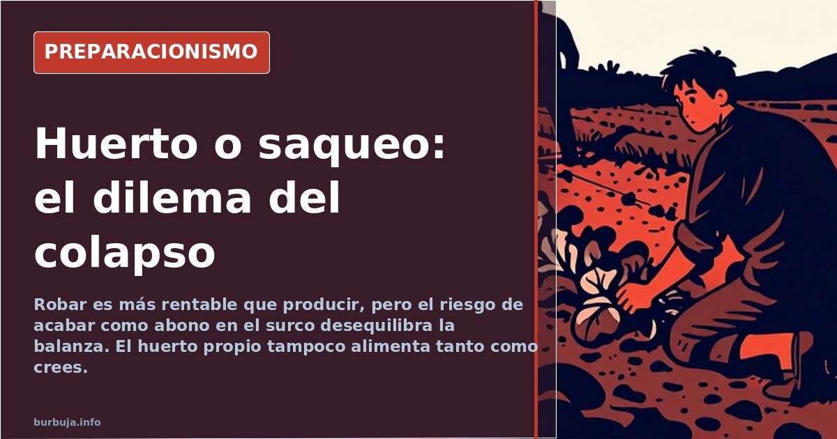 Mad Max: ¿huerto propio o rapiñar el del vecino?