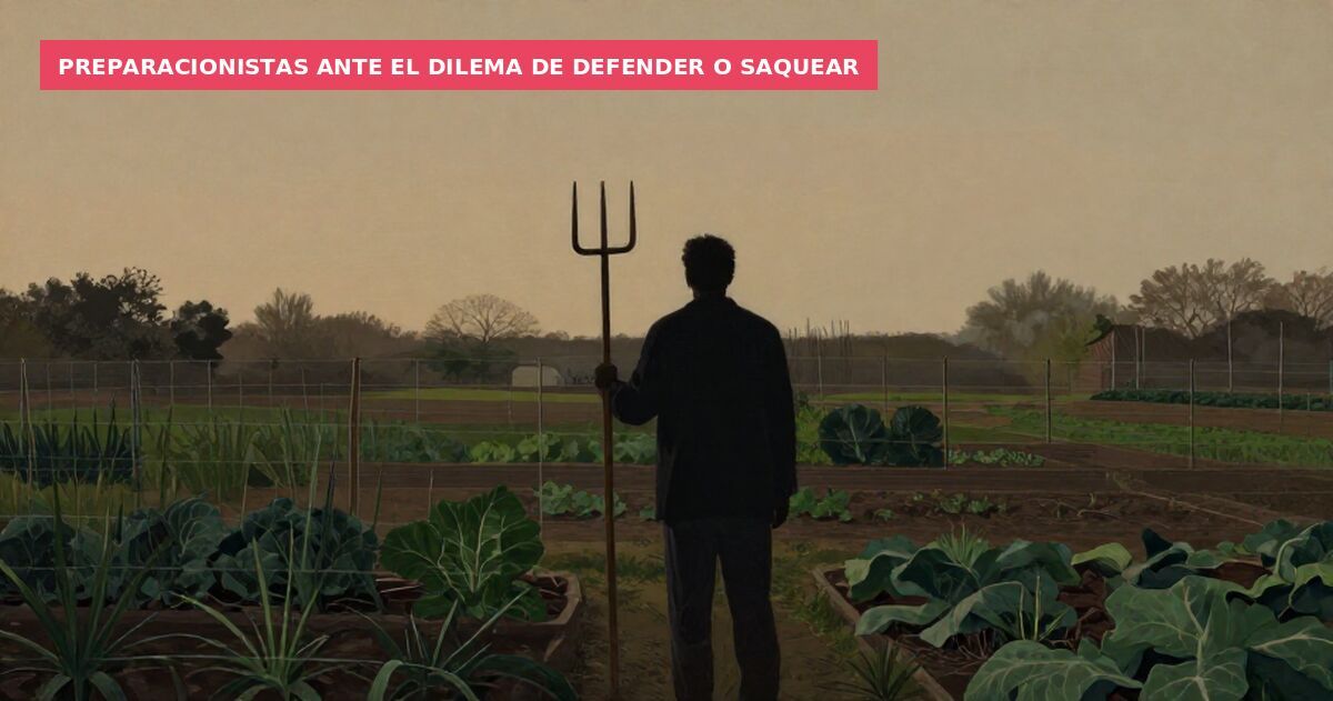 Preparacionistas ante el dilema de defender o saquear