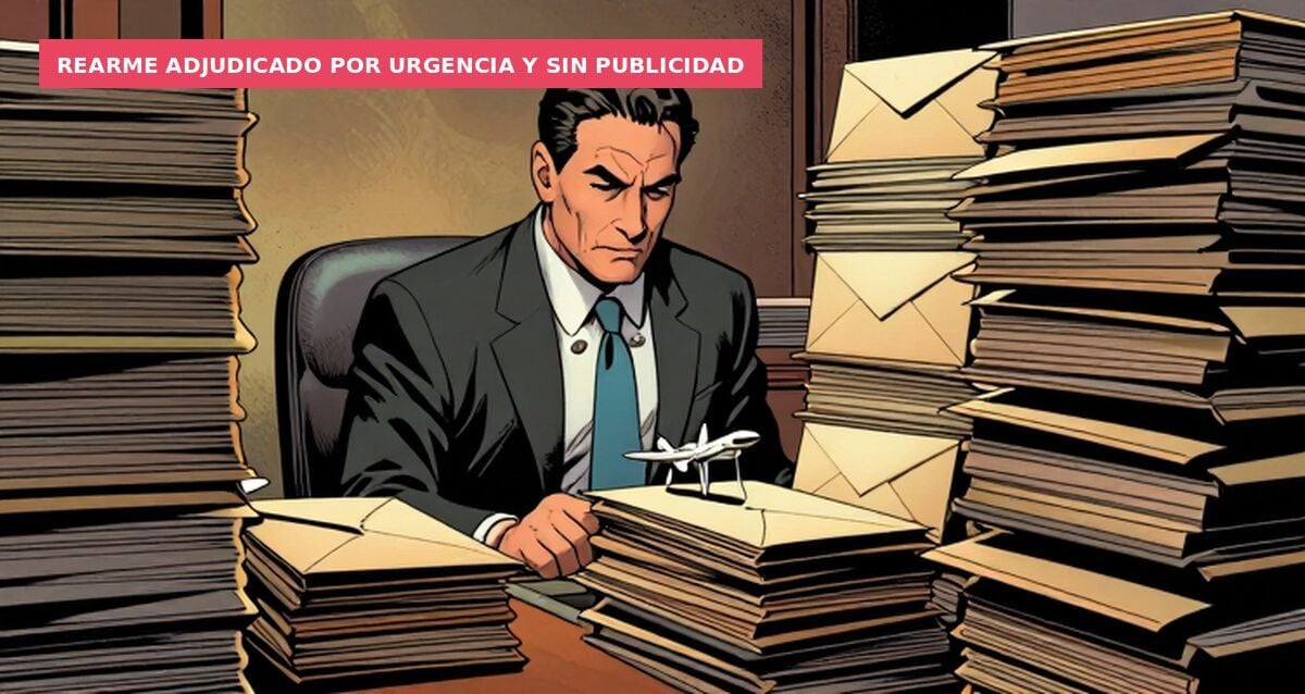 Rearme adjudicado por urgencia y sin publicidad