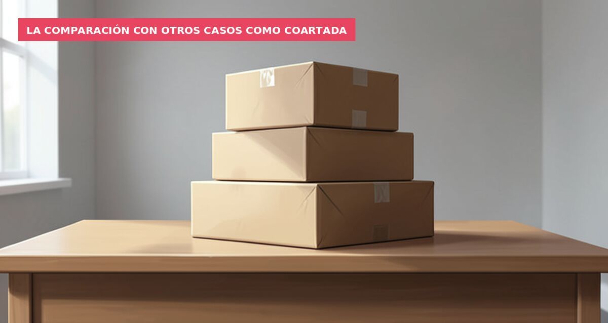 La comparación con otros casos como coartada