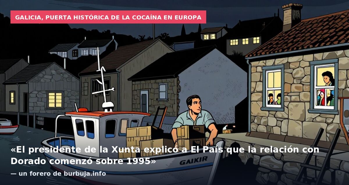 Galicia, puerta histórica de la cocaína en Europa: «El presidente de la Xunta explicó a El País que la relación con Dorado comenzó sobre 1995» — un forero de burbuja.info
