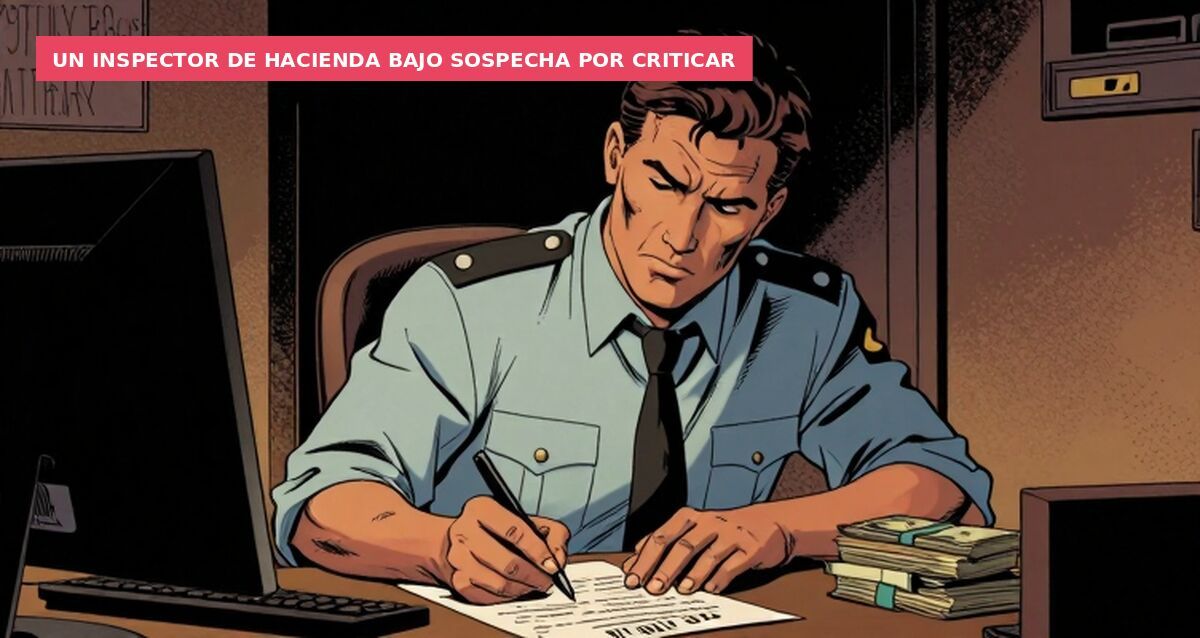 Un inspector de Hacienda bajo sospecha por criticar