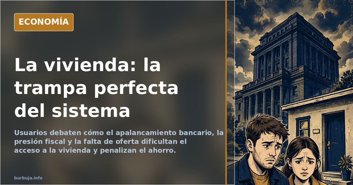 Debate: la vivienda como trampa fiscal y financiera