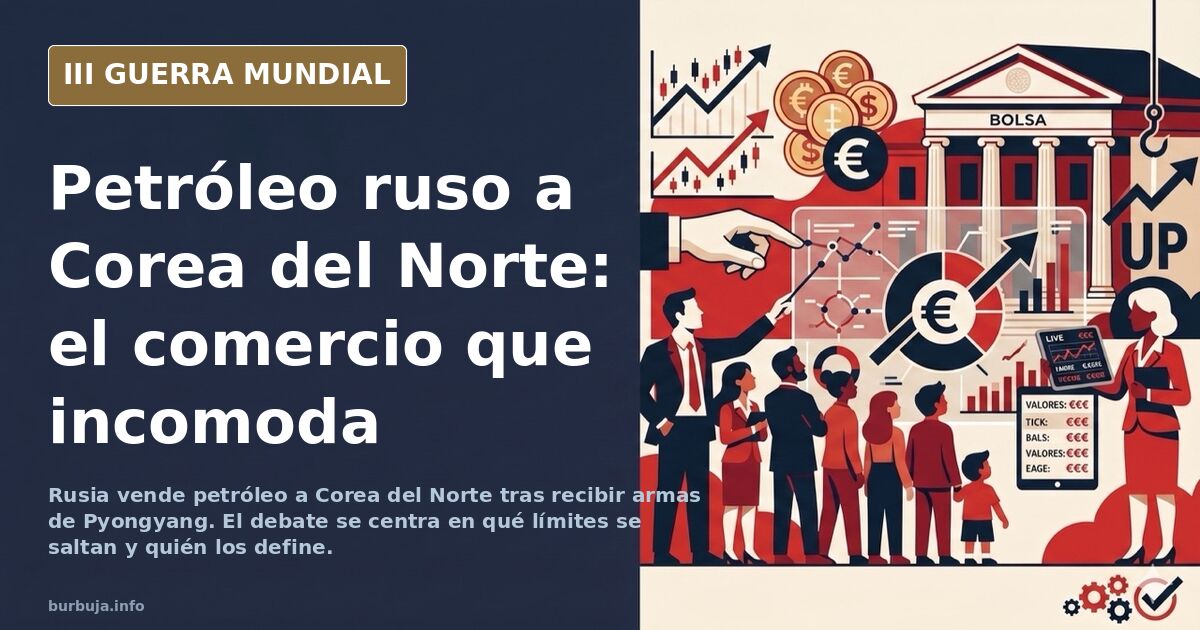 Rusia vende petróleo a Corea del Norte y el foco se pone en la ONU