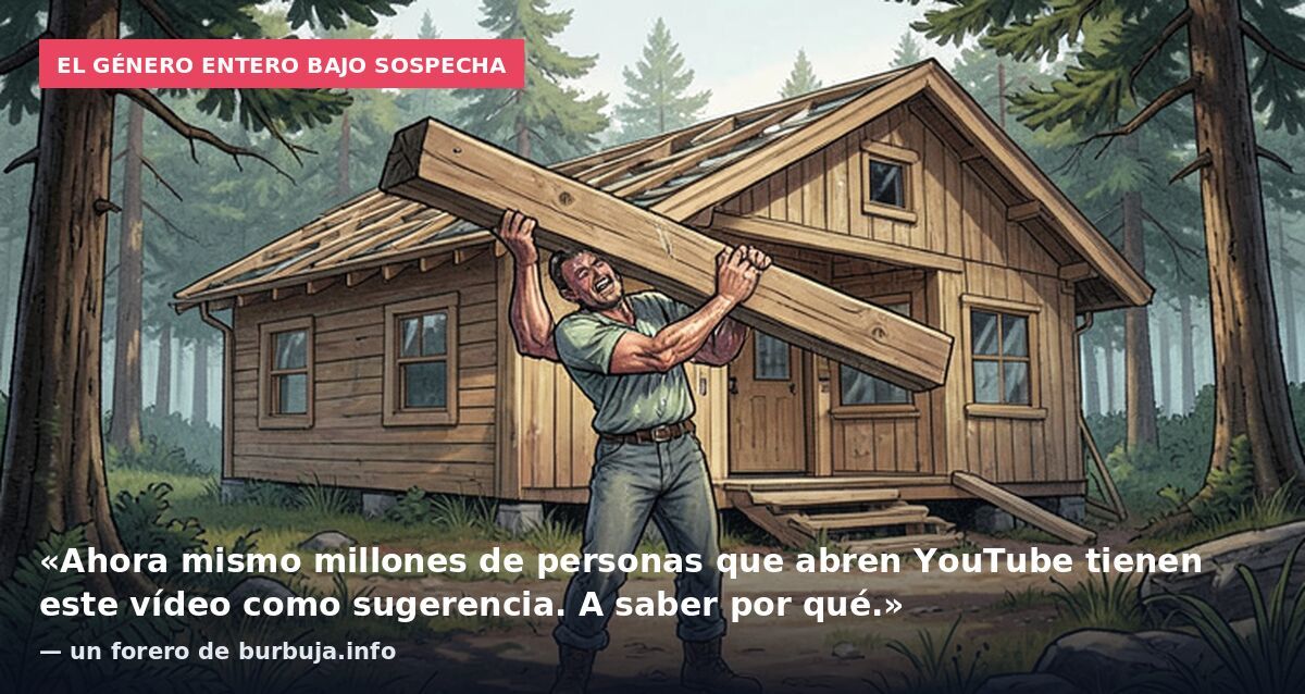 El género entero bajo sospecha: «Ahora mismo millones de personas que abren YouTube tienen este vídeo como sugerencia. A saber por qué.» — un forero de burbuja.info
