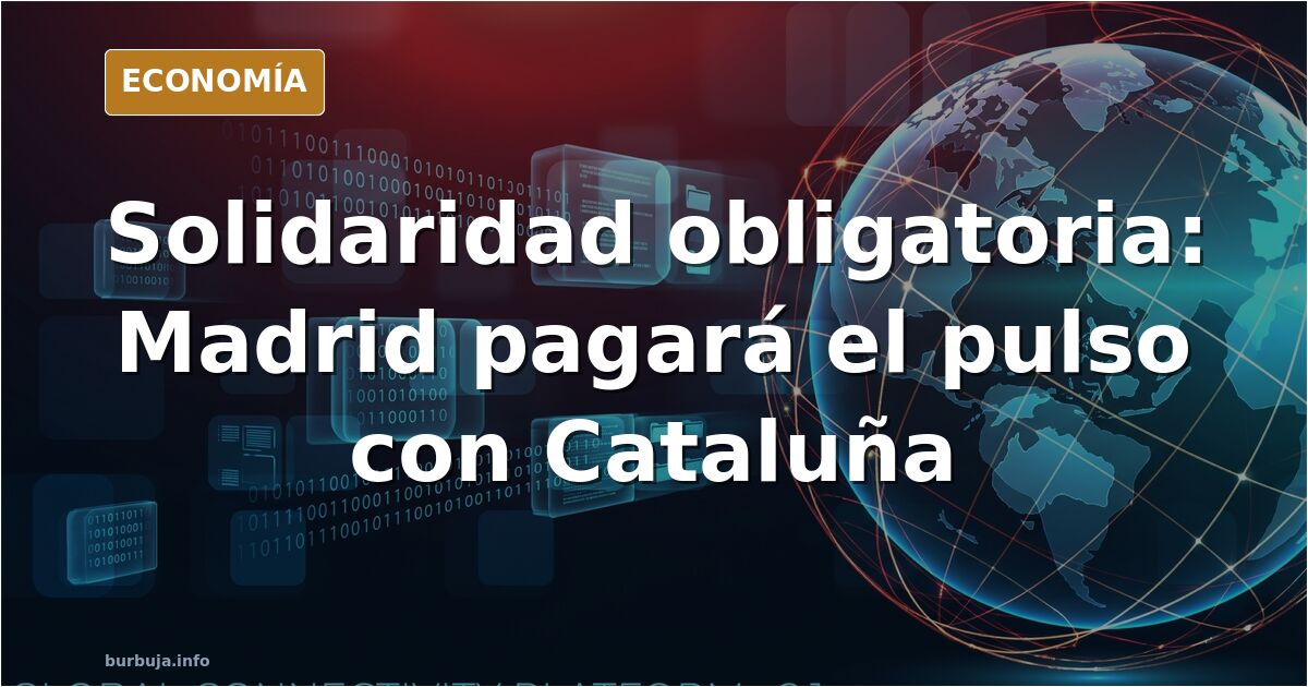 Ilustración editorial sobre la solidaridad obligatoria y el reparto de menores migrantes entre comunidades autónomas