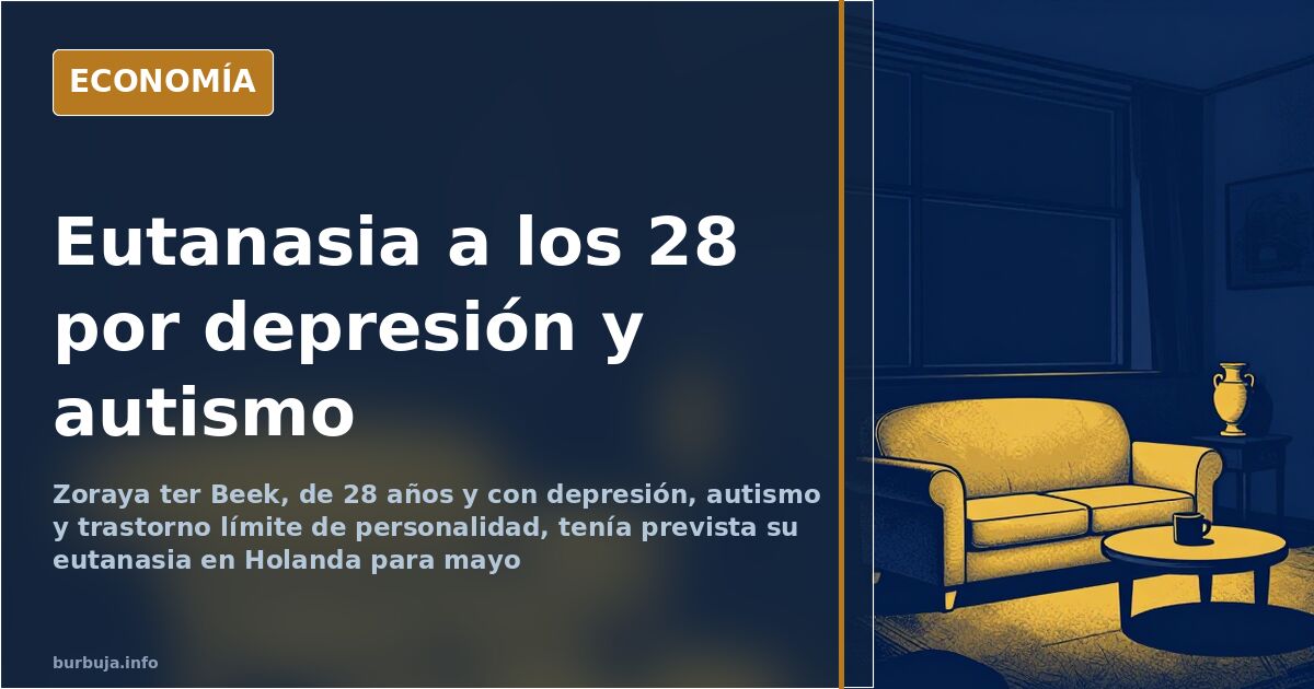 Sofá de un salón holandés con una taza de café humeante sobre la mesa, escena serena vinculada a la eutanasia