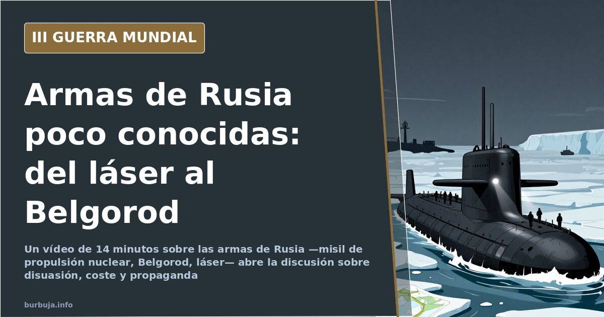 Silueta de un misil de crucero ruso sobre un mapa de Europa con estelas de radar y un submarino dibujado en el horizonte