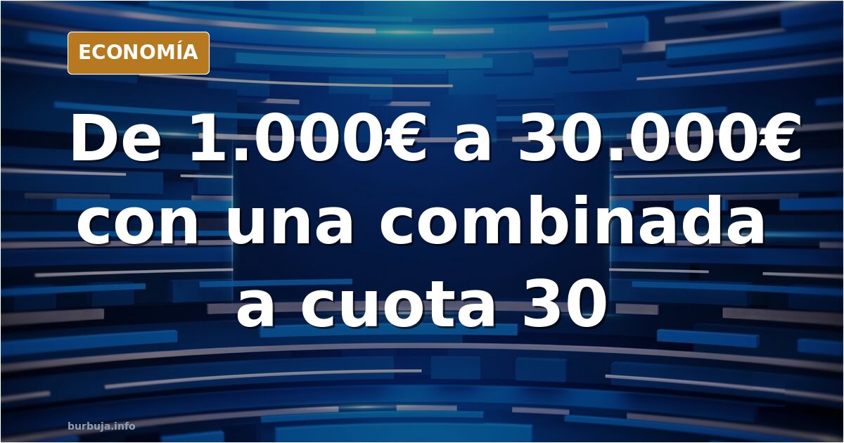 Resguardo de una combinada a cuota 30 en una casa de apuestas sobre la Champions League con tres equipos clasificados