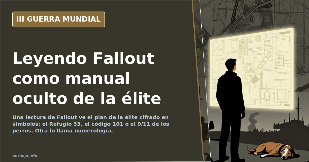 Fallout: la lectura que ve protocolos de élite en cada fotograma