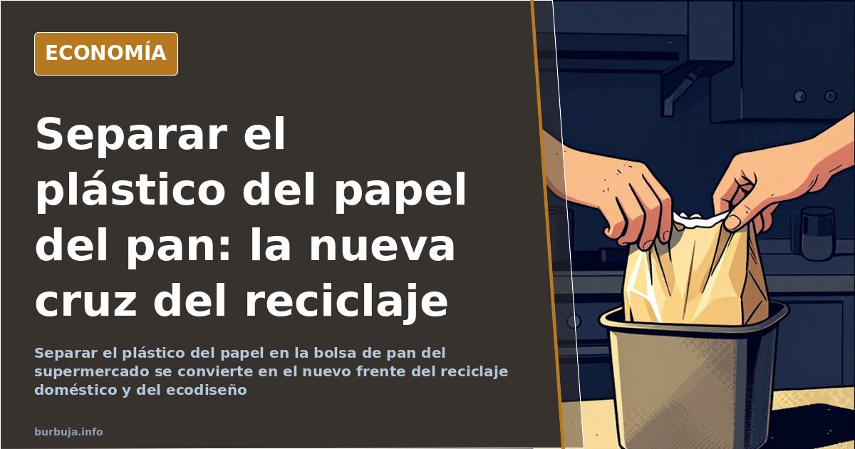 Reciclar la bolsa de pan: el ecodiseño que enfada al consumidor